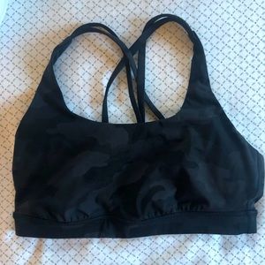 Lululemon Camo Energy Bra Size 10